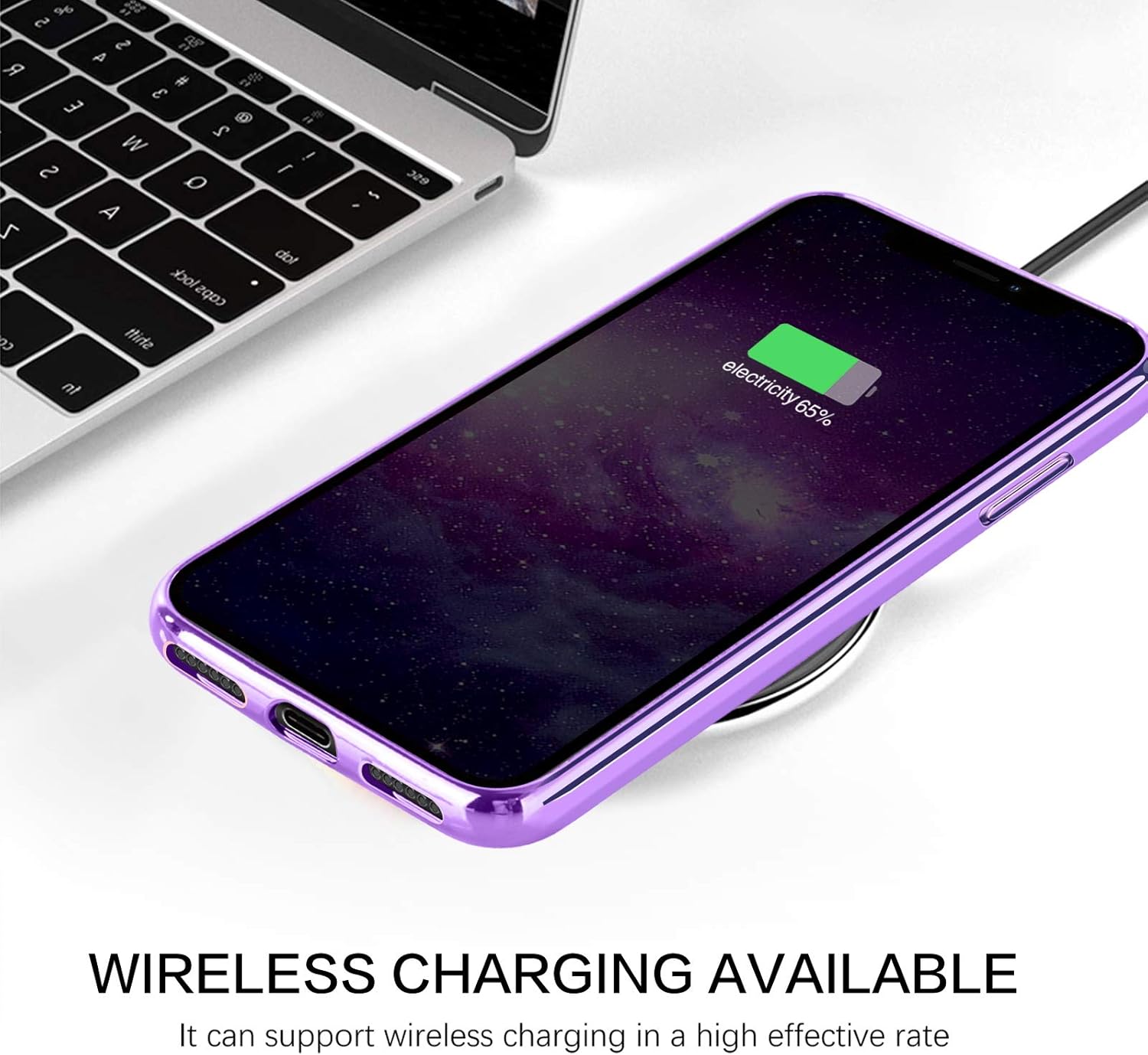 BENTOBEN iPhone XR Case, iPhone XR Phone Case, Slim Fit Glow in The Dark Hybrid Hard PC Soft TPU Bumper Shockproof Protective Girls Women Boy Men Cases Cover for iPhone XR 6.1 Inch, Nebula/Galaxy