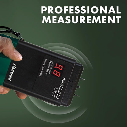 Mini-Ligno DX/C Wood Moisture Meter Accurate Moisture – Close-up Detail