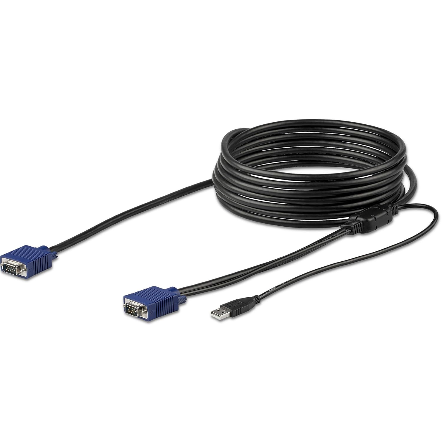 15 ft. (4.6 m) USB KVM Cable for StarTech.com Rackmount Consoles - VGA and USB KVM Console Cable (RKCONSUV15)