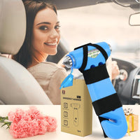 ZEN HON Car Safety Hammer for Lady, Blue 3-in-1 Emergency Escape Tool with Window Breaker and Seat Belt Cutter, Safety Emergency Car Escape Tool Gift for Family