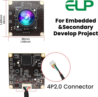 ELP 1080P 120fps USB Camera Module for Computer 11.6mp – In Use