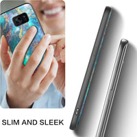 BENTOBEN Galaxy S7 Case, Phone Case Samsung S7, Slim Fit Glow in The Dark Shockproof Protective Hybrid Hard PC Soft TPU Bumper Drop Protection Non-Slip Girls Women Covers for Samsung S7, Nebula Design