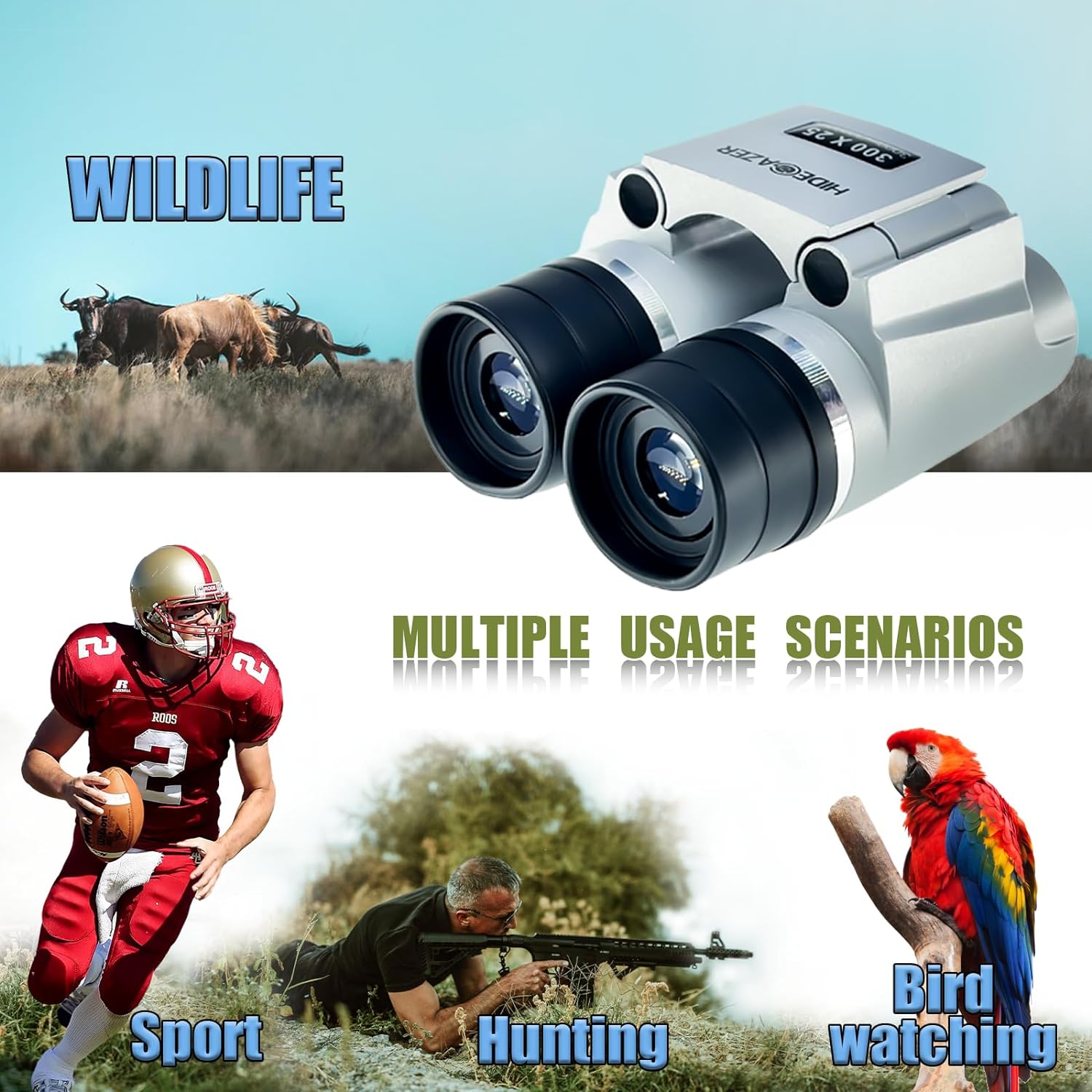 Mini Portable Binoculars