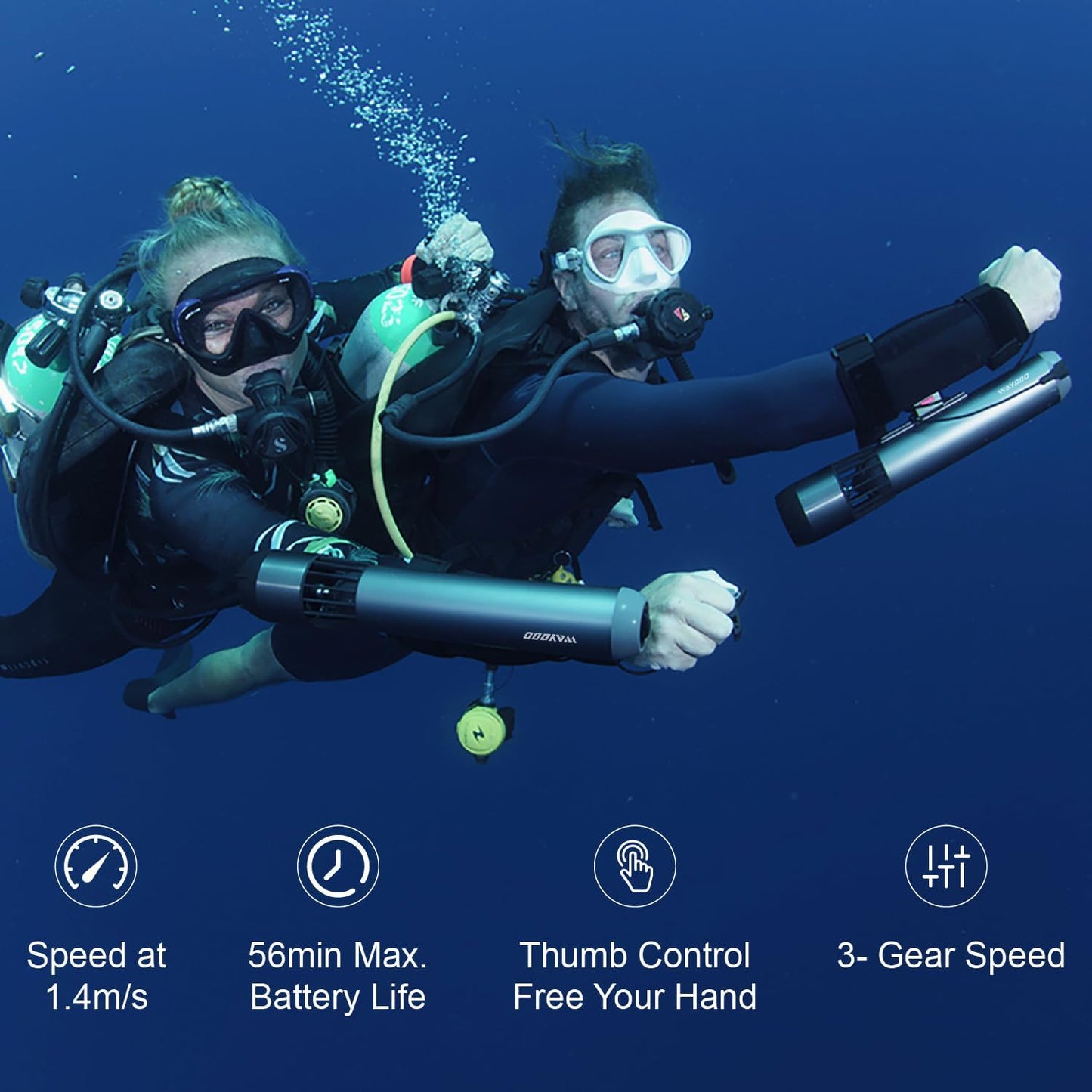Underwater Scooters: Waydoo Subnado – In Use