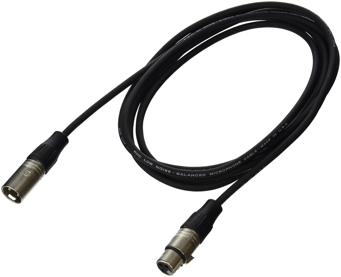 RapcoHorizon NM1-10 Microphone Cable with Neutrik XLRs, 10 feet