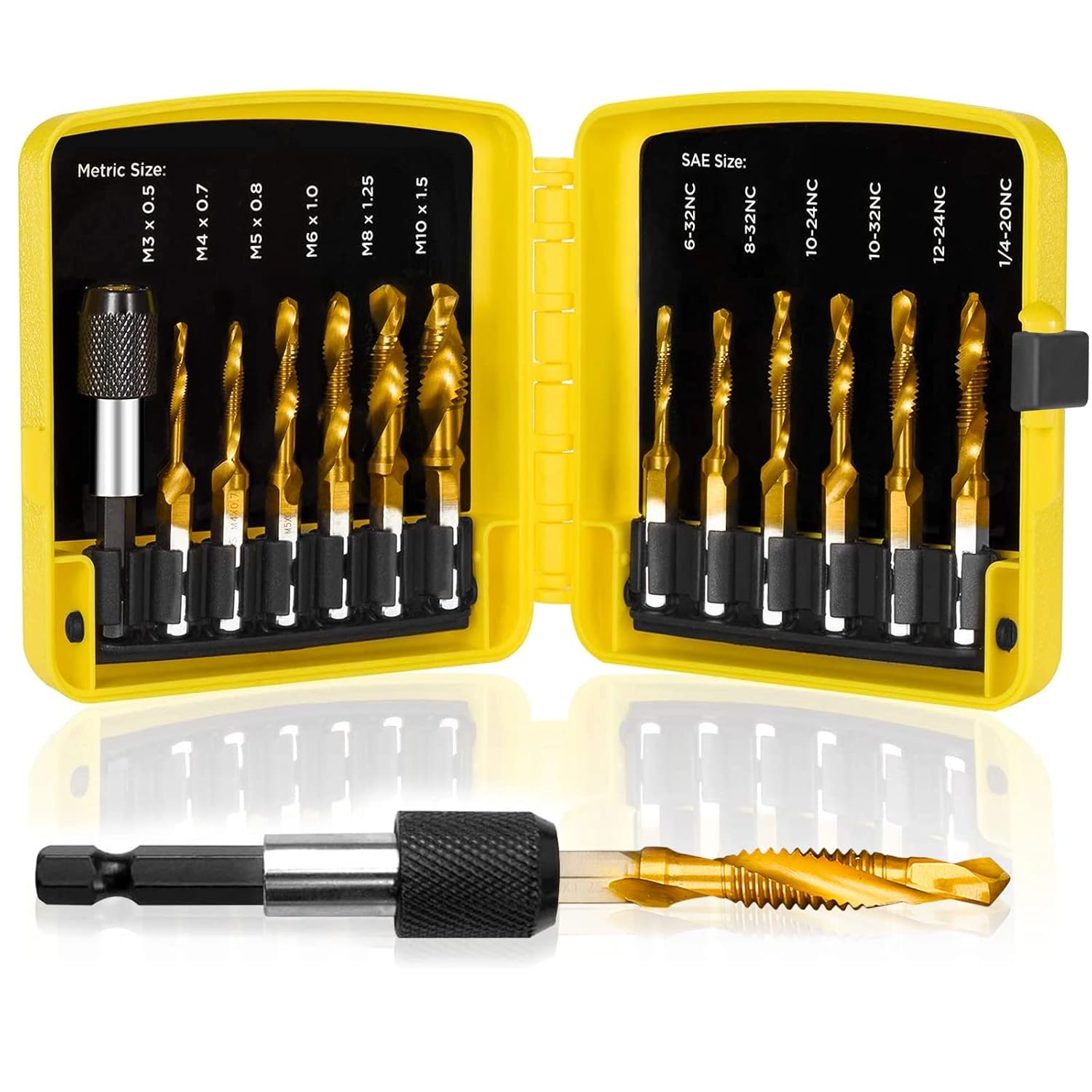Home Improvement  Power & Hand Tools  Power Tool Accessories  Drill Bit Sets