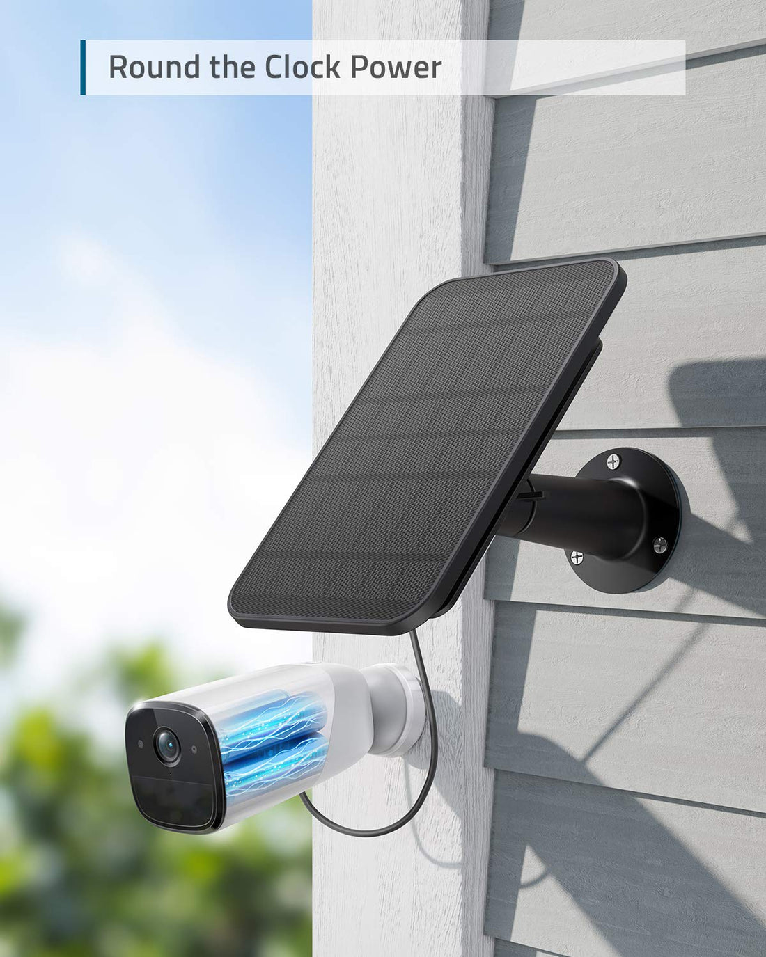 eufy Security Certified eufyCam Solar Panel, Compatible with eufyCam