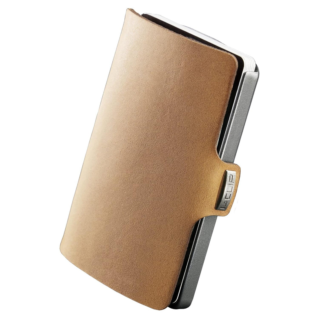 I - Clip I-Clip Soft Touch Slim Wallet - Caramel