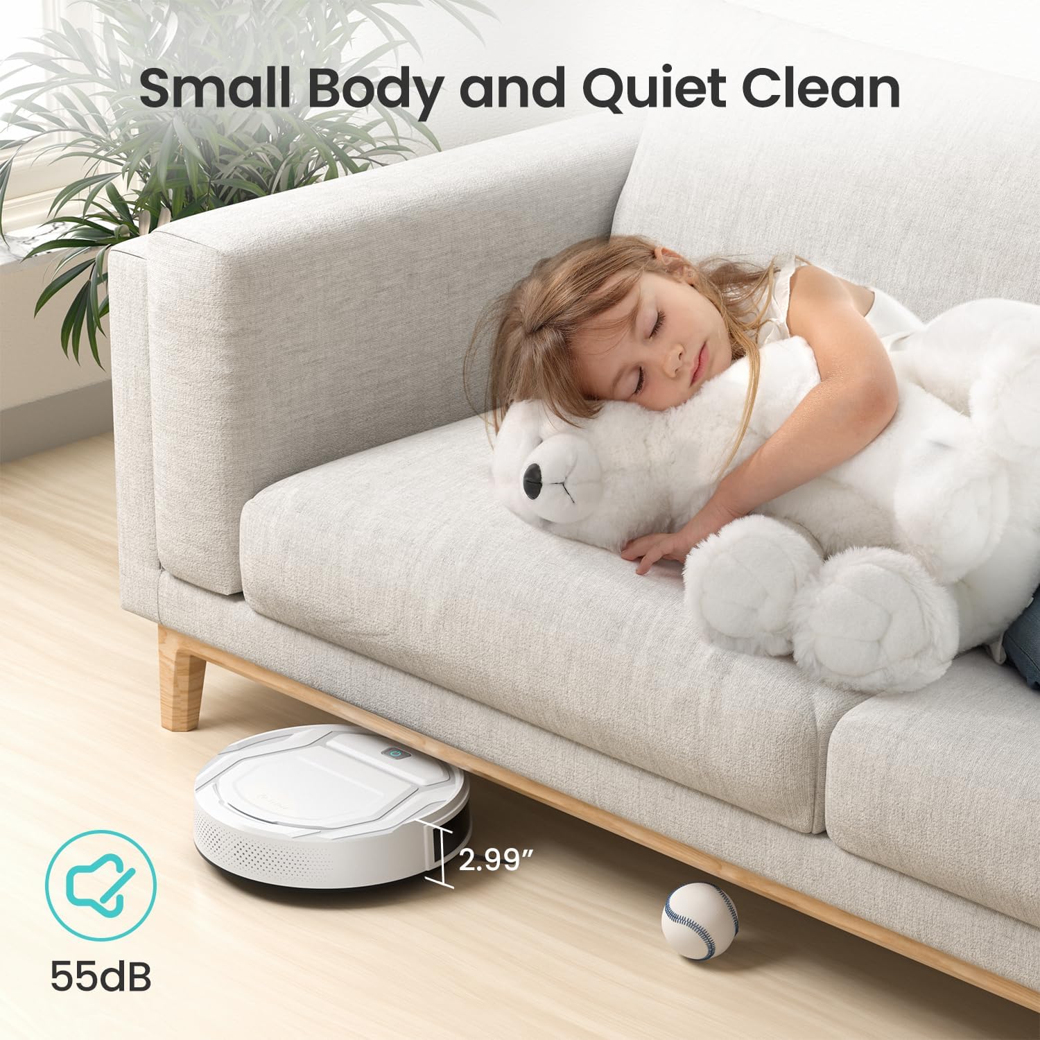 Lefant Robot Vacuum: M210 Strong Suction 120-Minute Runtime – View 18