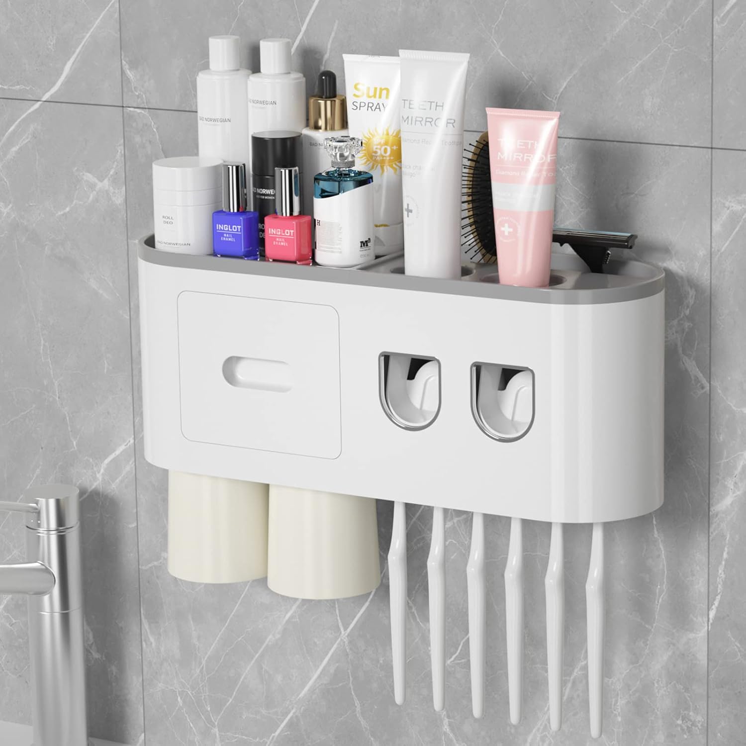 Home & Kitchen  Home Storage & Organisation  Bathroom Accessories & Organization  Toothbrush Holders