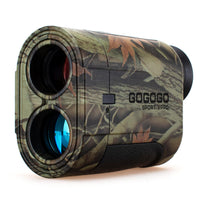 Gogogo Sport 6X Hunting Laser Rangefinder, Range Finder Distance Measuring Outdoor Wild 650/1200Y with Slop High-Precision Continuous Scan (1200Yard)