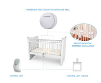 The New Babysense Under-The-Mattress Baby Movement Monitor - The Original Non-Contact Infant Monitor Ensuring Full Bed Coverage with 2 Sensor Pads - with Enhanced Sensitivity…