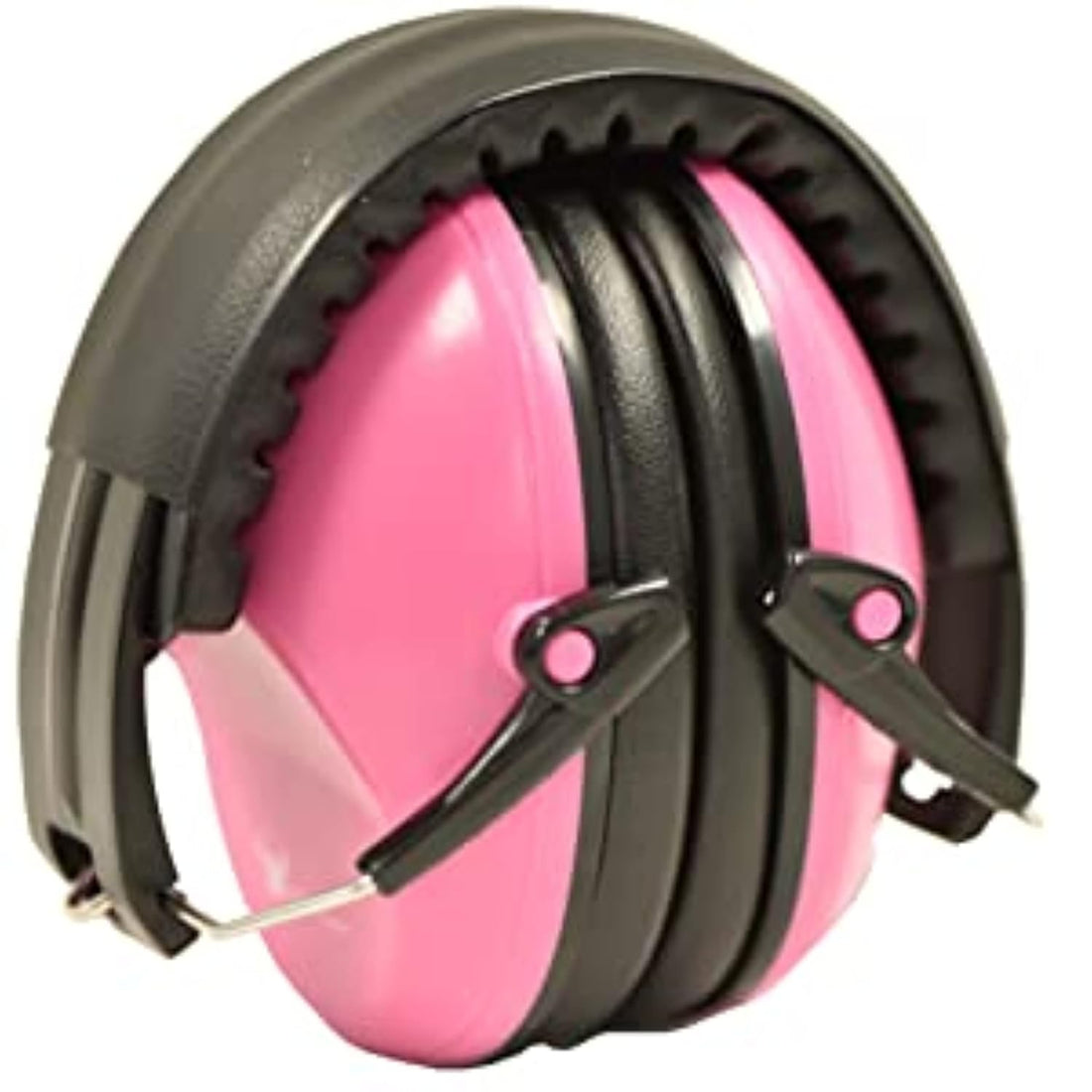 Earmuff Hearing Protection with Low Profile Passive Folding Design 26dB NRR and Reduces up to 125dB