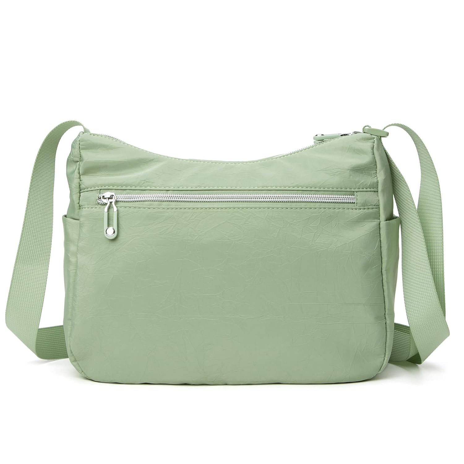 ETidy Crossbody Bag For Women Waterproof Lightweight Casual Shoulder Handbag Purse Bookbag, L Size Green, Large