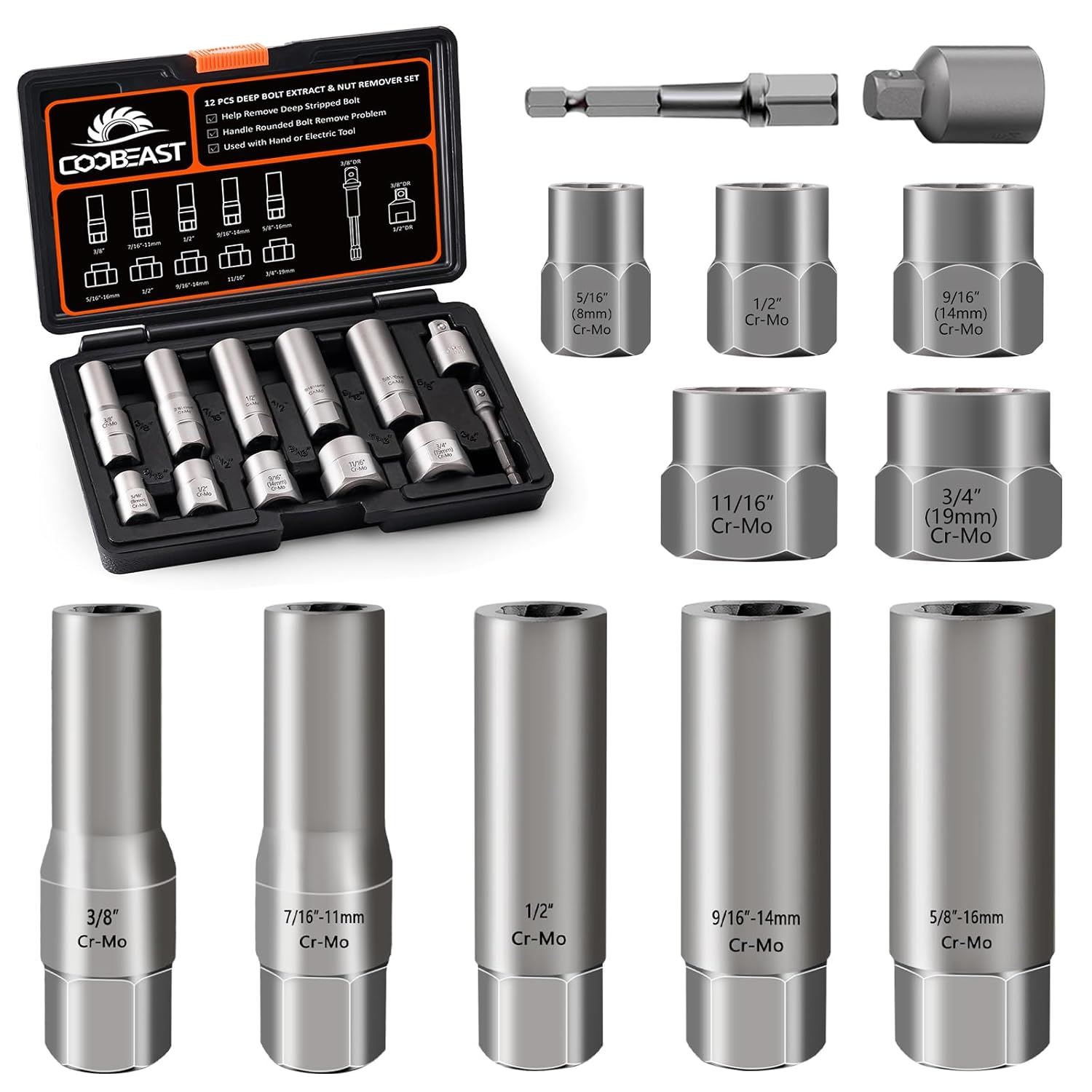 Home Improvement  Power & Hand Tools  Hand Tools  Sockets & Socket Sets  Socket Sets