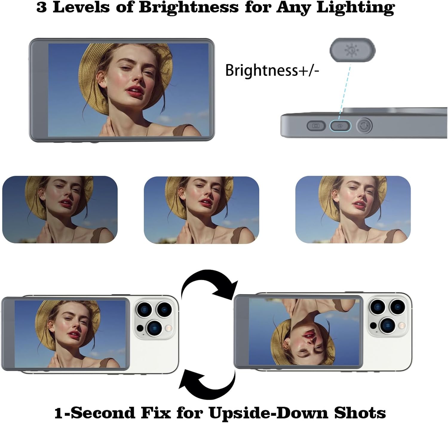 Wireless Magnetic Vlog Selfie Monitor Screen with Remote – Packaging