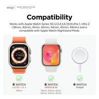 elago® W2 Nightstand for Apple Watch [Compatible with Apple Nightstand Mode] - White