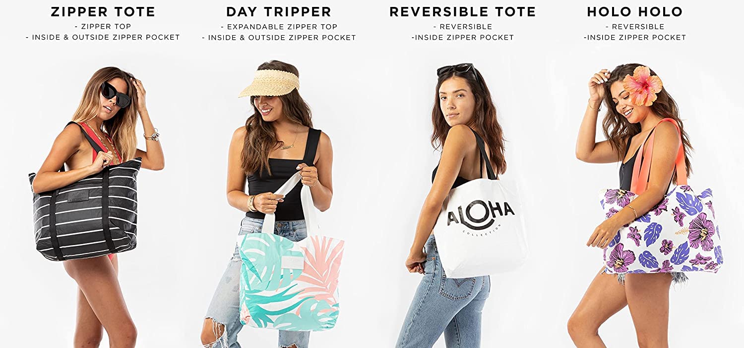 ALOHA Collection Totes, Kalapana (Dt), Day Tripper Tote