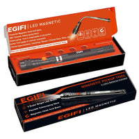 EGIFI LED Magnetic Pickup Tools - Telescoping Magnet Flashlight Pick up Stick Cool Gadget - Unique Tool Gifts for Men Dad, Husband, DIY Handy Men or Women