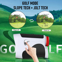 AquilaPro G4Pro Golf Rangefinder with Slope | Flagpole Lock with Pulse Vibration | Slope Switch for Golf Tournament Legal | 600Yards Max Range | 6X Magnification