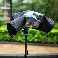 DSLR Mirrorless Camera Rain Cover Sleeve Large Raincoat Dust Proof Protector for Canon EOS R5 R6 Rp Ra R 7D 6D 5D Mark IV III II Rebel T8i T7i T7 T6i T6s T6 T5i T5 SL3 SL2 90D 80D 77D 70D SX70 SX60