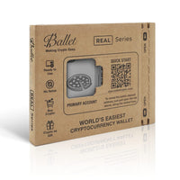 Ballet 2-Pack Real Pizza - Nondescript Cryptocurrency Wallet for Bitcoin, Ethereum, XRP, Litecoin, and 50+ Other Cryptocurrencies, The Easiest Crypto Cold Storage Wallet