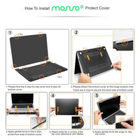 MOSISO Compatible with MacBook Pro 13 inch Case 2022, 2021, 2020-2016 Release A2338 M1 A2289 A2251 A2159 A1989 A1706 A1708 with/Without Touch Bar, Plastic Hard Shell Case Cover, Apricot