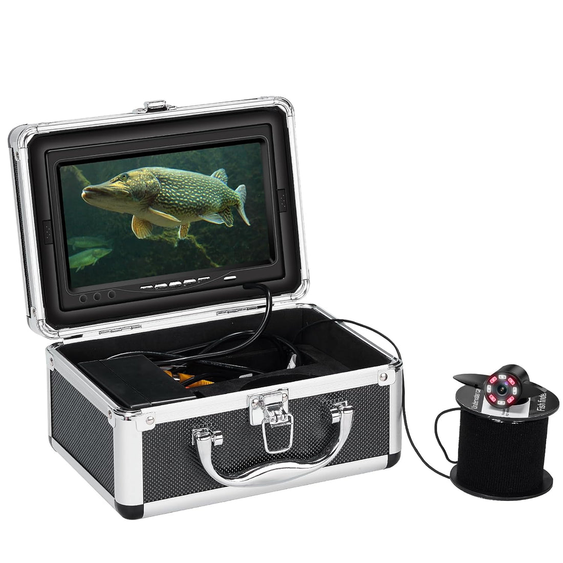 Underwater Fishing Camera, LikeCoo 7 Inch 1000TVL Portable Fish Finder for Sea River Ice Fishing