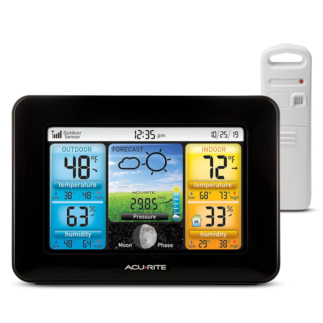 AcuRite 02077RM Color Weather Station with Temperature, Humidity and Forecast by AcuRite