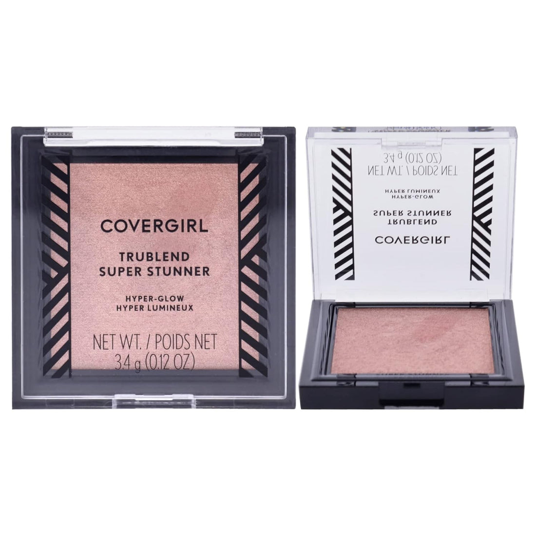 COVERGIRL TruBlend Super Stunner Hyper-Glow Highlighter, Rose Quartz