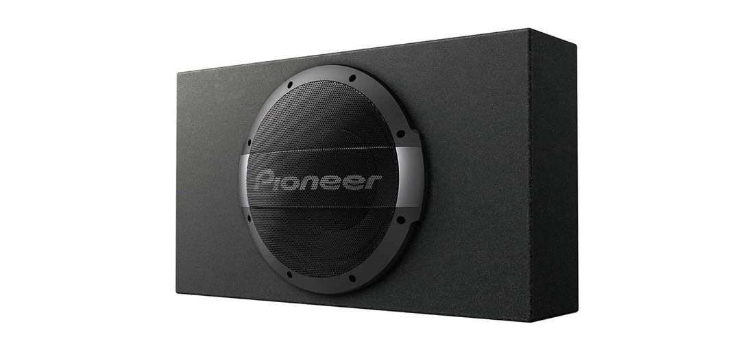 PIONEER TS-WX1010LA 10" Shallow Mount Sealed Enclosure with Built-in Amplifier