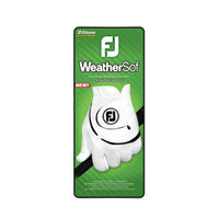 FootJoy Men's WeatherSof 2-Pack Golf Glove, White, Large, Worn on Right Hand