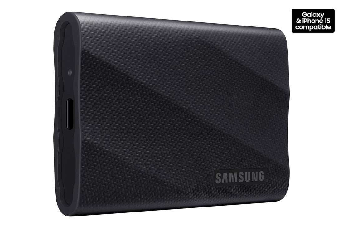 SAMSUNG T9 Portable SSD 2TB, USB 3.2 Gen 2x2 External Solid State Drive, Seq. Read Speeds Up to 2,000MB/s for Gaming, Students and Professionals, MU-PG2T0B/AM, Black