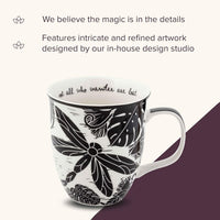 Karma Gifts KA101837 Ceramic Mug, Dragonfly