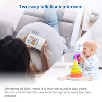 VTech VM3252 2.8? Digital Video Baby Monitor with Full-Color and Automatic Night Vision, White