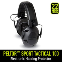 Peltor Sport RangeGuard Electronic Hearing Protector, NRR 21 dB, Ear Protection for the Range, Shooting and Hunting