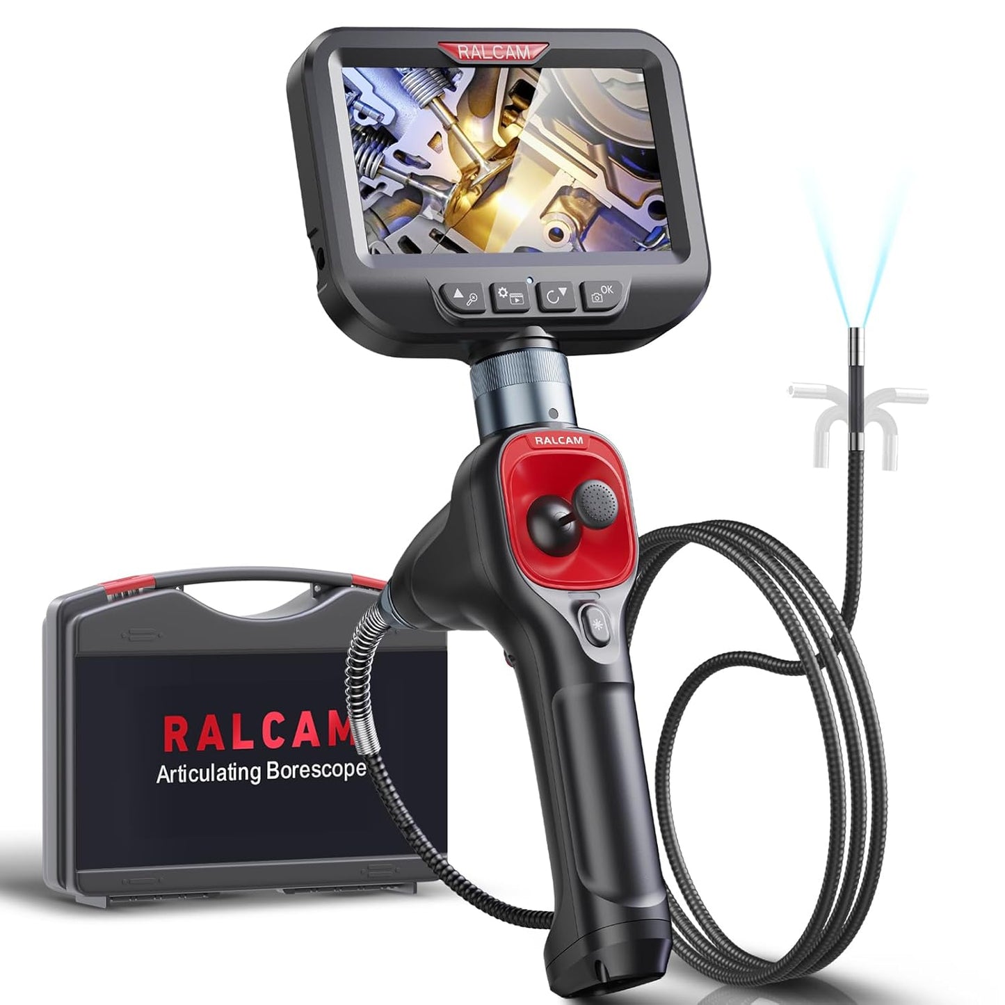 Ralcam 360 Articulating Borescope – Front View