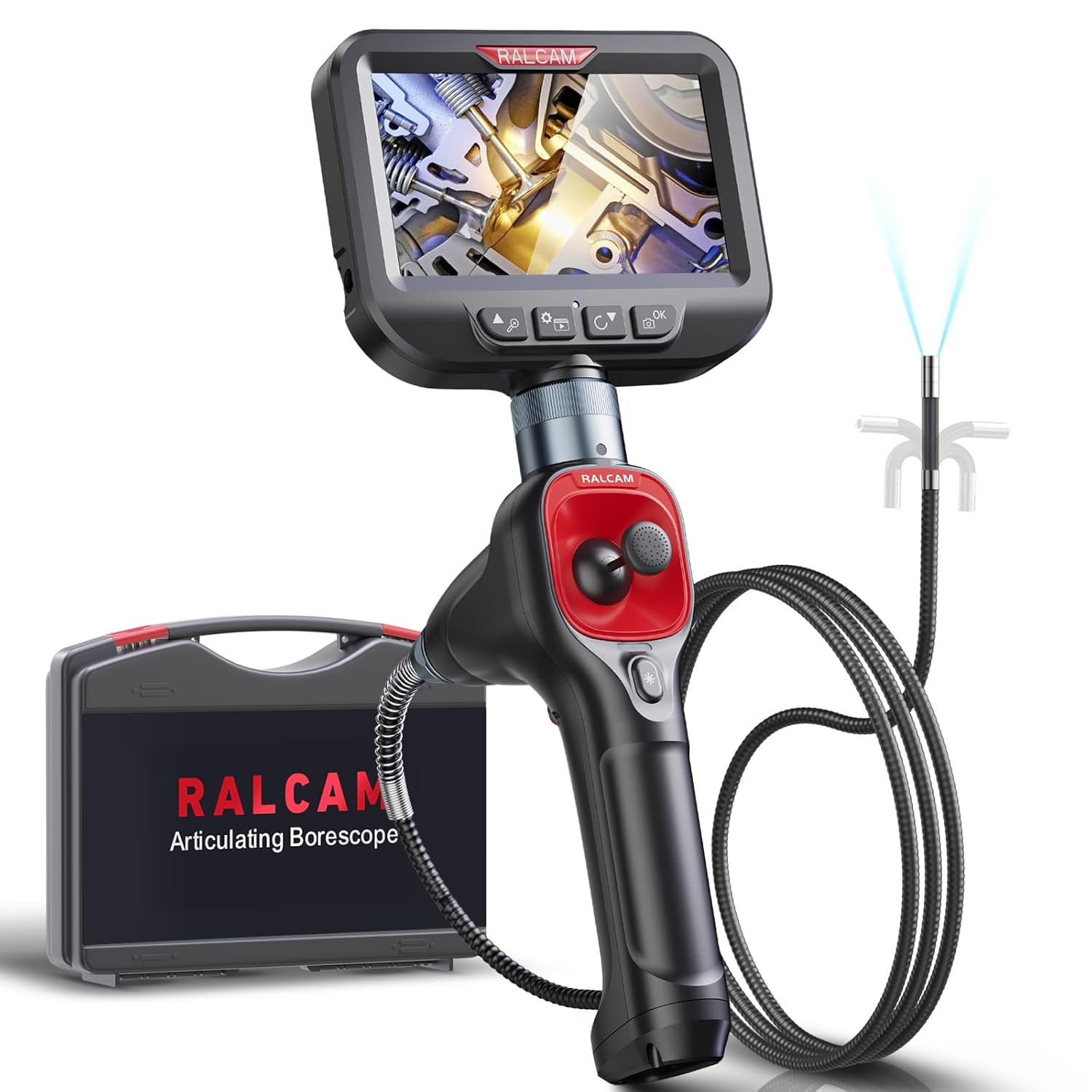 Ralcam 360 Articulating Borescope – Front View