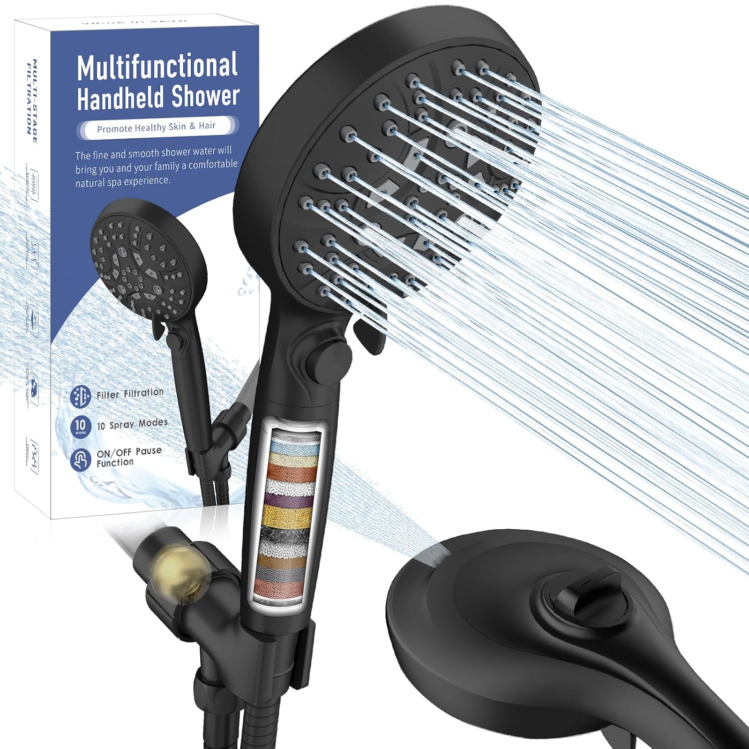 Home Improvement  Kitchen & Bath Fixtures  Bathroom Fixtures  Showers  Handheld Showers