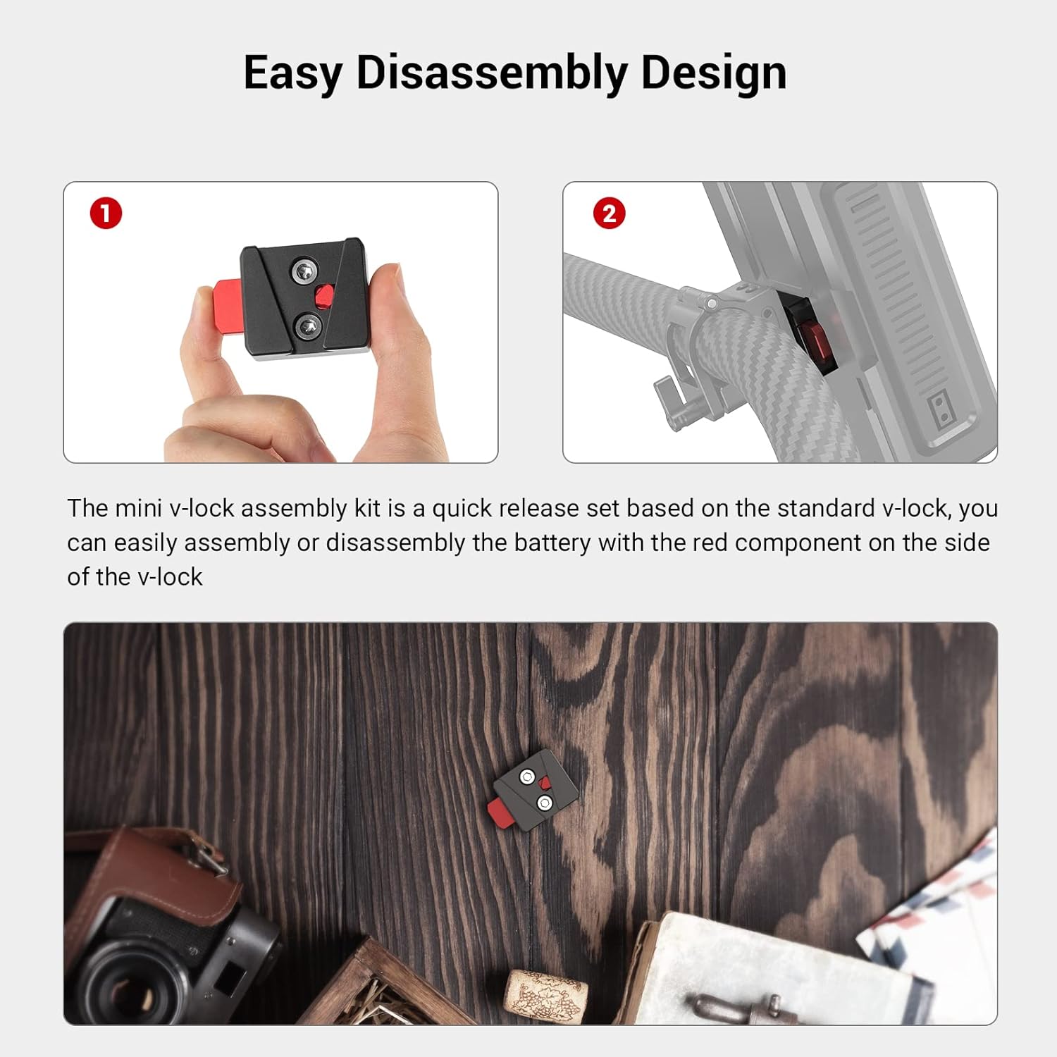 SMALLRIG Mini V-Lock Assembly Kit?- MD2801