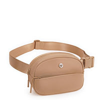 WESTBRONCO Fanny Packs for Women Men, Belt Bag, Brown