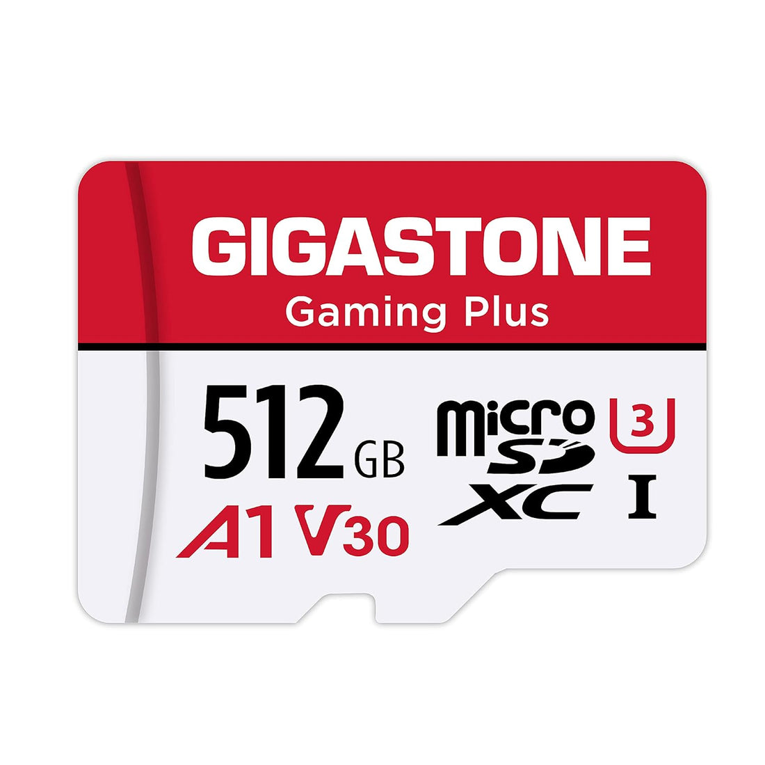 Gigastone 512Gb Micro Sd Card, Gaming Plus, Microsdxc Card For Nintendo-Switch, Wyze, Gopro, Dash Cam, Security Cam, 4K Video Recording, Uhs-I A1 U3 V30 C10, Up To 100Mb/S, With Adapter