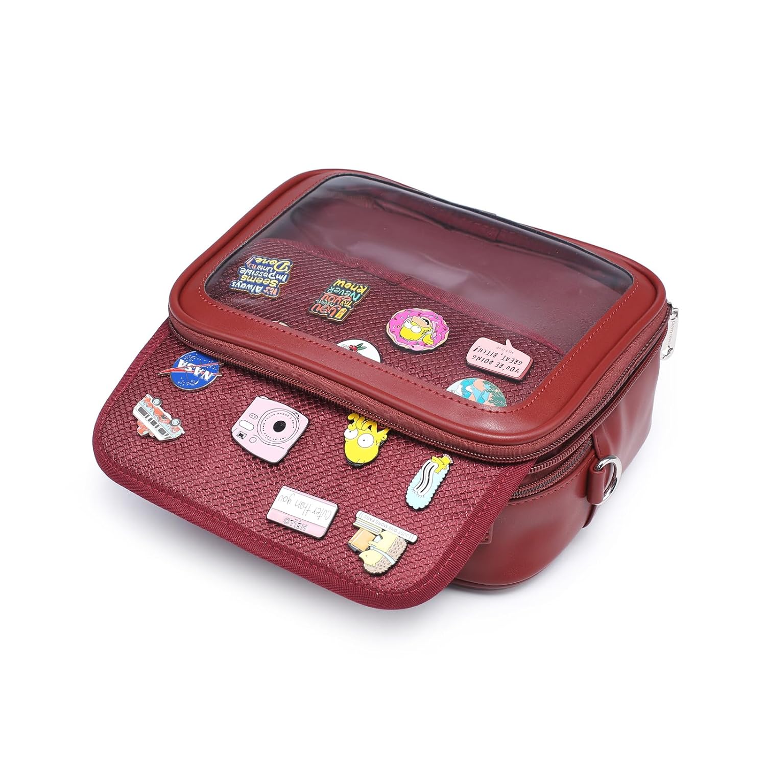 CHERRY SAUCE Ita Bag Backpack Heart Shaped Purse JK Uniform Shoulder Bags for Anime Pins Display