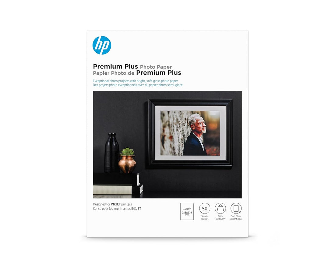HP Premium Plus Photo Paper Soft Gloss A 50 Sheets CR667A