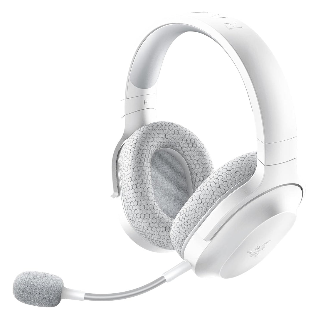 Razer Barracuda X Wireless Gaming & Mobile Headset (PC, Playstation, Switch, Android, iOS): 2022 Model - 2.4GHz Wireless + Bluetooth - Lightweight 250g - 40mm Drivers - 50 Hr Battery - Mercury White