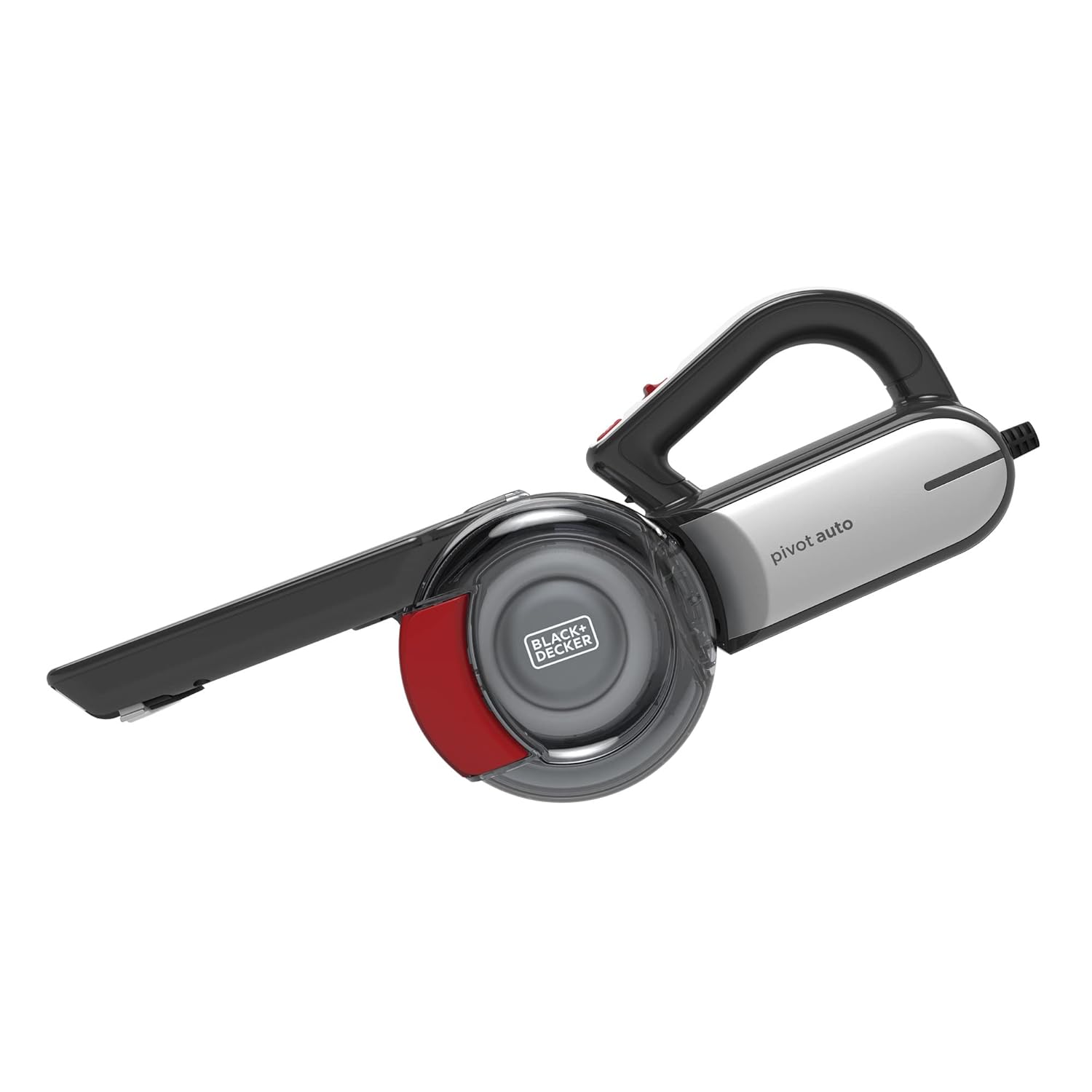 BLACK+DECKER Handheld Vacuum for Cars, Cordless, Pivoting, Black (BDH1200PVAV)