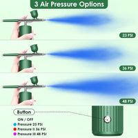 Rechargeable Cordless Airbrush kit with Compressor - ZYY-TWK-LS1