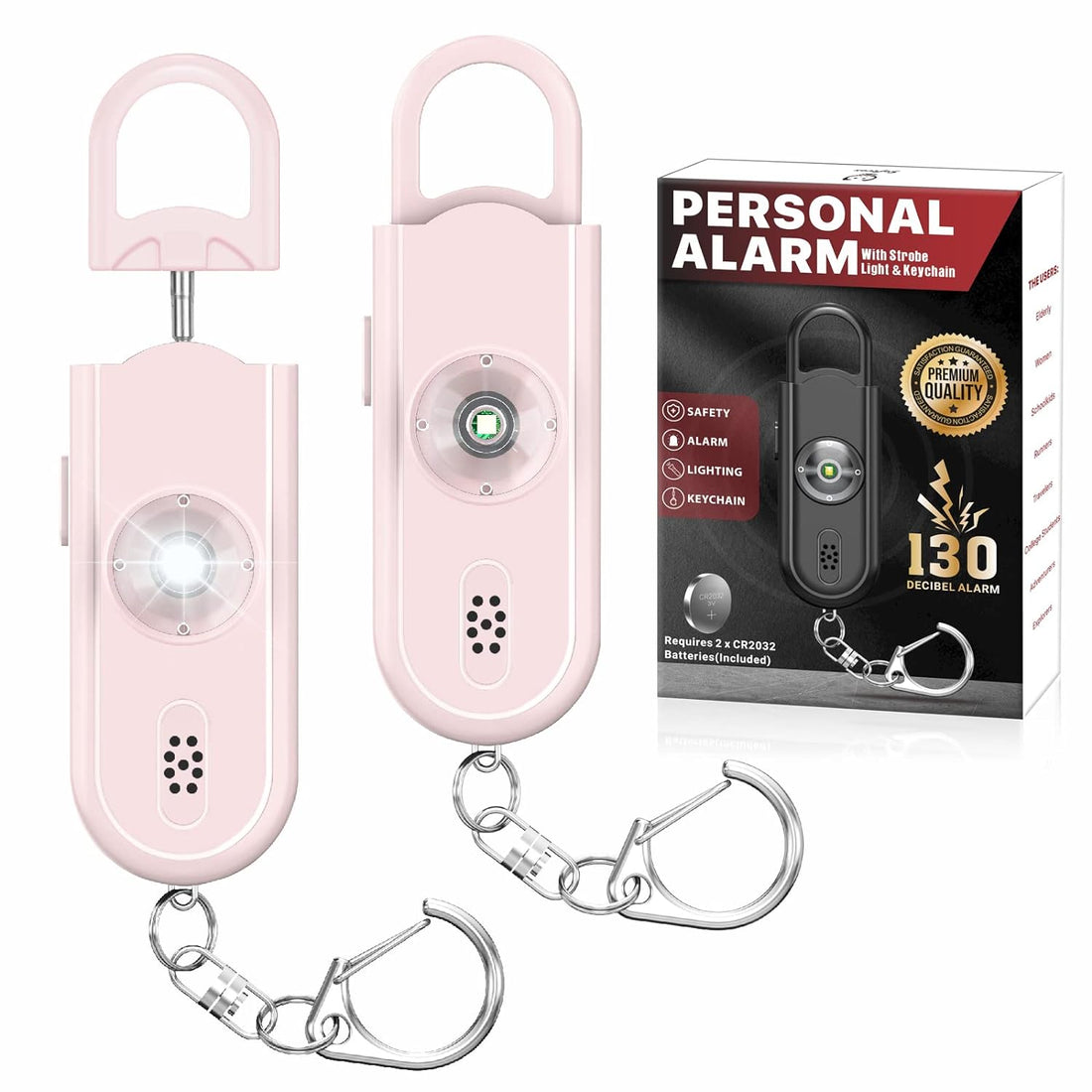 Safe Sound Personal Alarm 2PCS