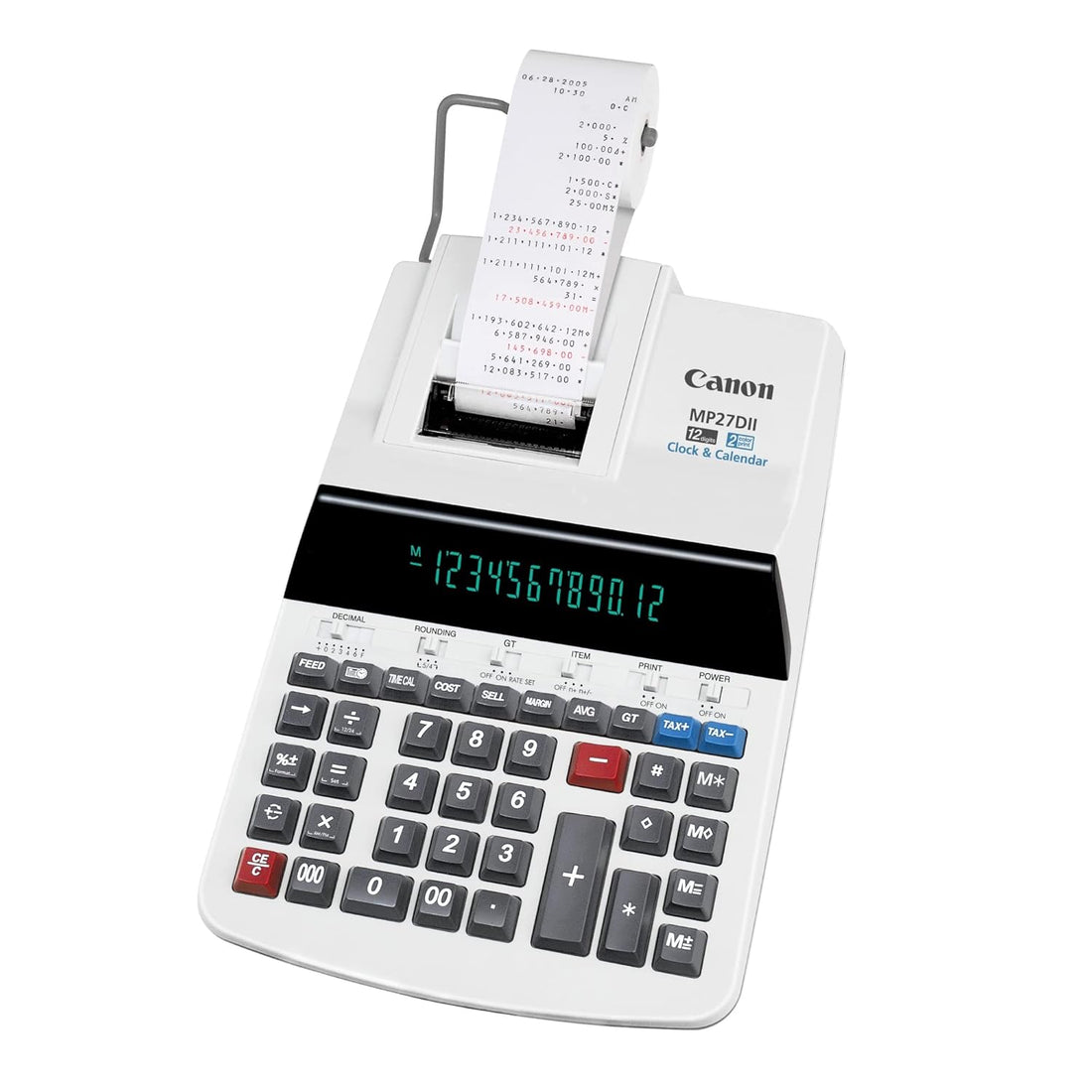 CANON 8707B001 MP27DII GB Desktop Printing Calculator