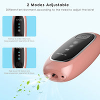 Personal Air Purifier,Roseplay A10 Portale Air Purifier, Necklace Version, Two Gears of Negative Ions,Wearable anywhere for Travel, Airplane, Office, Home,Pink